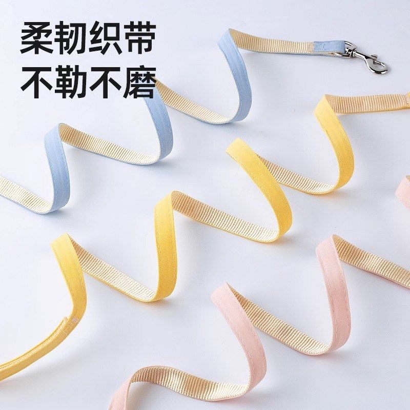 猫咪牵引绳可爱幼猫遛猫绳子可调节小型犬宠物用品外出专用胸背带,淘宝优惠券,粉丝福利购,淘宝优惠卷