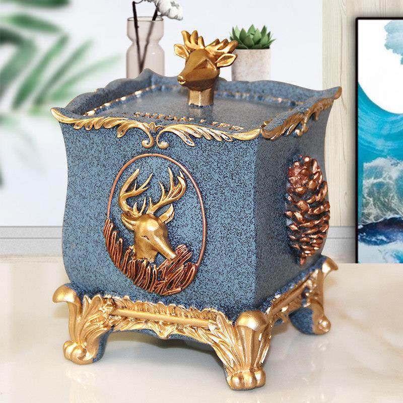 创意网红牙签盒棉签盒高档家用套装欧式轻奢棉签筒牙签罐二合一,淘宝优惠券,粉丝福利购,淘宝优惠卷