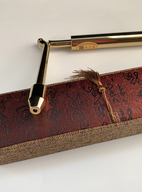 杨公风水铜e制精工寻龙尺高灵敏探测棒地灵尺水脉仪赠说明自动罗