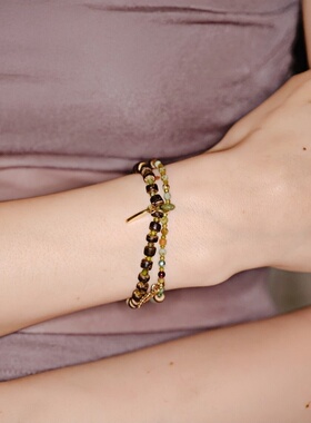 LAZYCIRCLES椰风葡萄手链