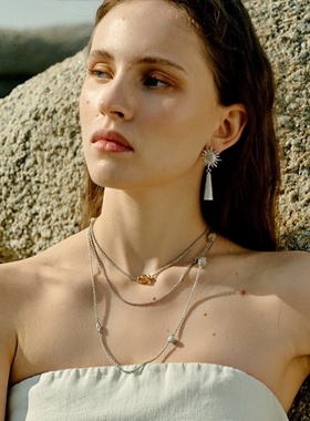 天然珍珠项链女款轻奢高级感