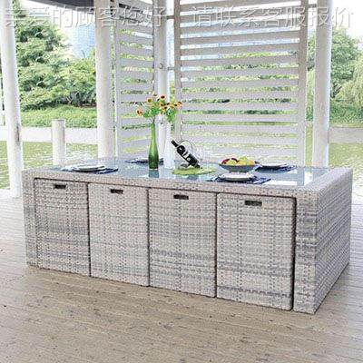 外花园桌椅组椅合23-3-27-户别墅庭院露台防晒藤民宿外摆休室闲外,淘宝优惠券,粉丝福利购,淘宝优惠卷