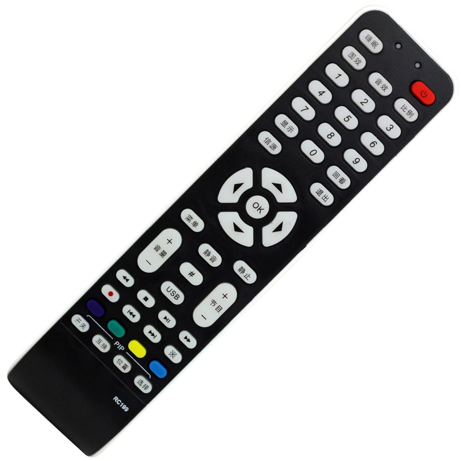 闪烁适用TCL电视遥控器RC199 L46E9FBE L42E9FBE L40E9F F19FBE P21 L - 图2