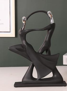 现代简约客厅酒柜摆件吉他创意家居电视柜书柜办公室餐边柜装饰品