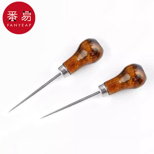锥子AA1sn001-手工葫芦形打孔锥老式针锥打孔修鞋补鞋直锥 - 图2