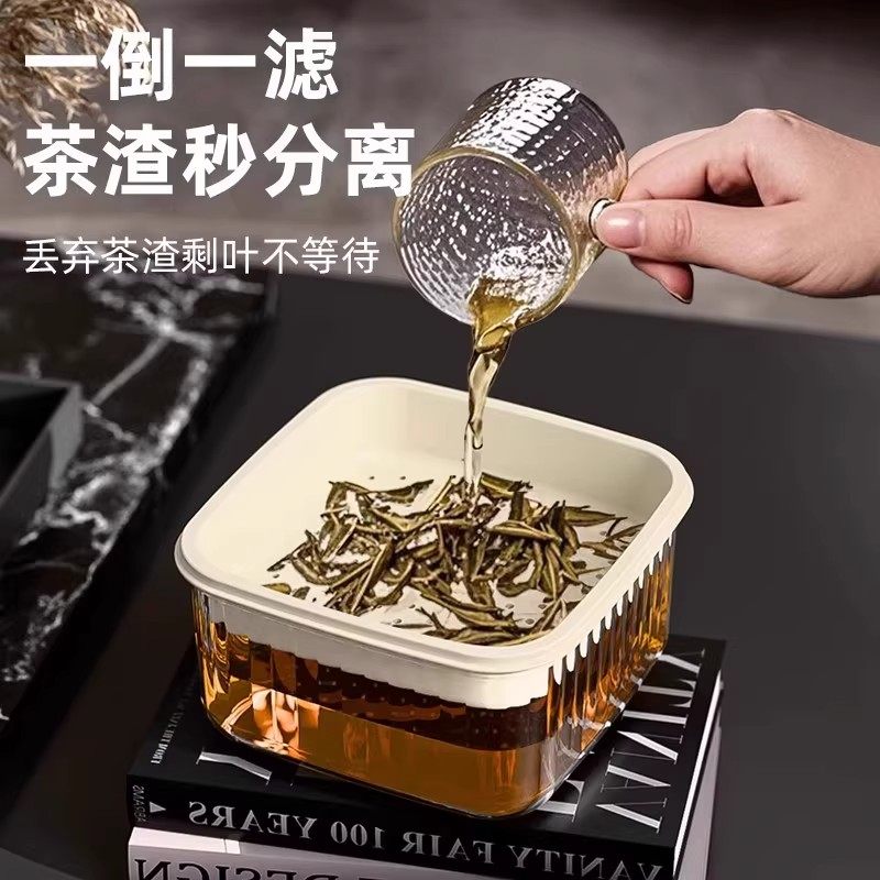 桌面茶水桶茶台垃圾桶废水桶家用茶水分离过滤水桶办公室桌上纸篓,淘宝优惠券,粉丝福利购,淘宝优惠卷