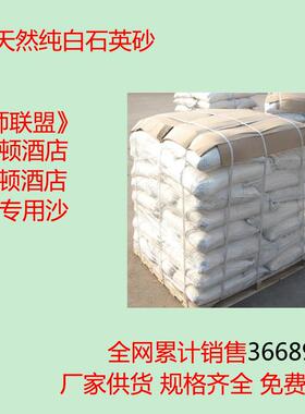 斤纯白石英砂颗粒沙子细沙枯山水造景装修白沙酒店垃圾桶烟灰沙