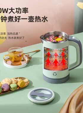 800mL小型烧水壶加热水壶电器110v美标日欧英规电热水壶