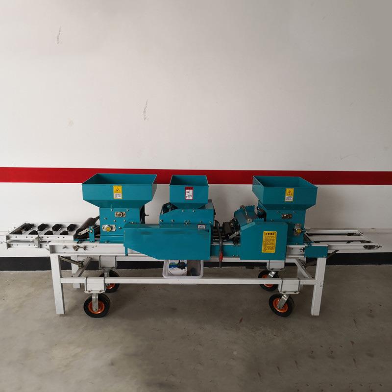 2BZ-800水稻秧盘种机2BZP-800体育秧摆盘机播稻谷种子P育苗覆土播 - 图1