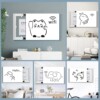 2026 meter box decorative painting new multimedia signal box distribution box electric gate weak current box decorative blocking hanging painting