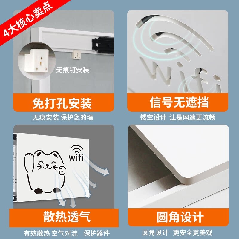 2026 meter box decorative painting new multimedia signal box distribution box electric gate weak current box decorative blocking hanging painting
