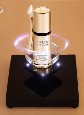 磁悬浮旋转展示架小型200克展示台化妆品广告装置摆件橱窗陈列架