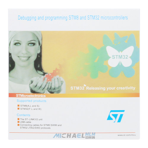ST-LINK V2仿真器调试STM8/STM32开发烧写编程烧录STlinkV2下载器 - 图3