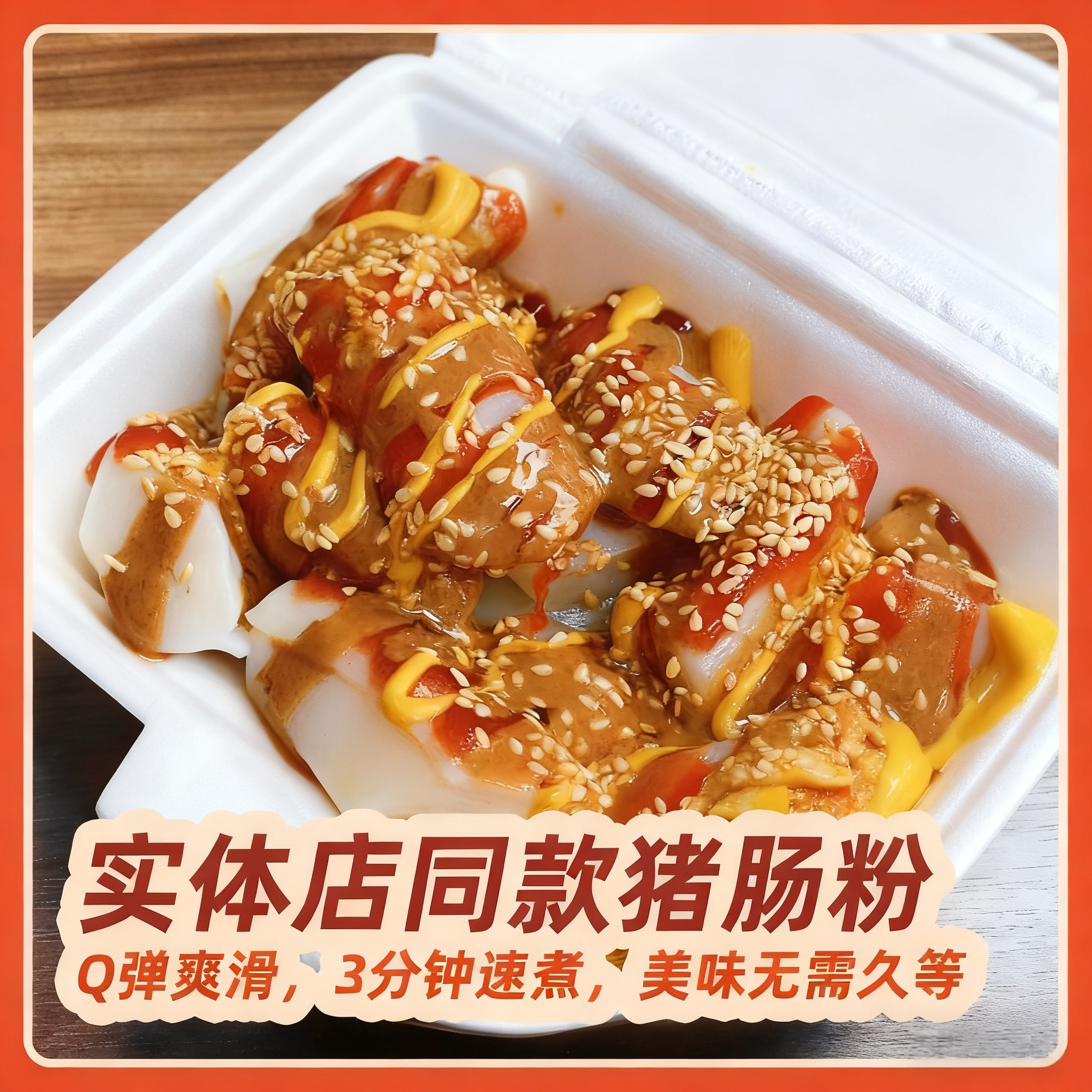 混酱猪肠粉港式冲泡加热即食免煮特色小吃广东夜宵早餐方便速食,淘宝优惠券,粉丝福利购,淘宝优惠卷