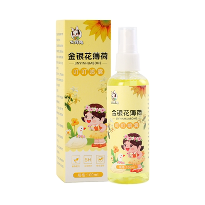 金银花薄荷叮叮喷雾防蚊花露水