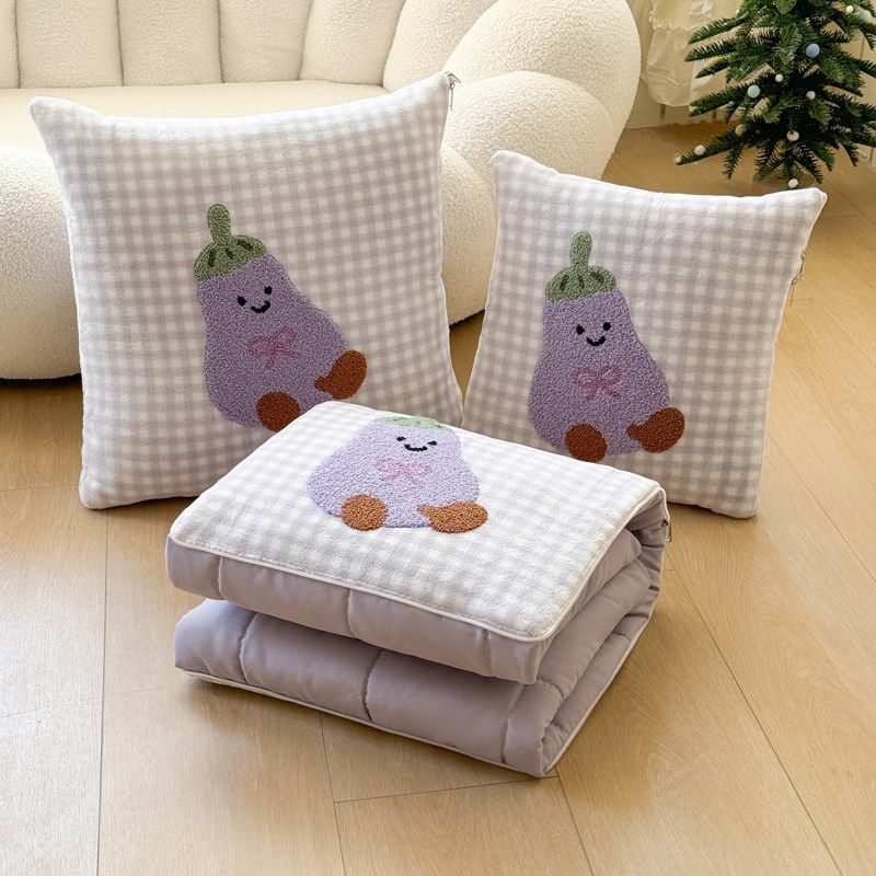 优选抱枕被子两用个性卡通办公室二合一午睡毯子车载车用护腰靠垫,淘宝优惠券,粉丝福利购,淘宝优惠卷