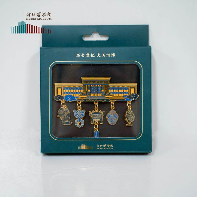 河北博物院文创好物河北博物院建筑及文物文创冰箱贴 文创磁帖