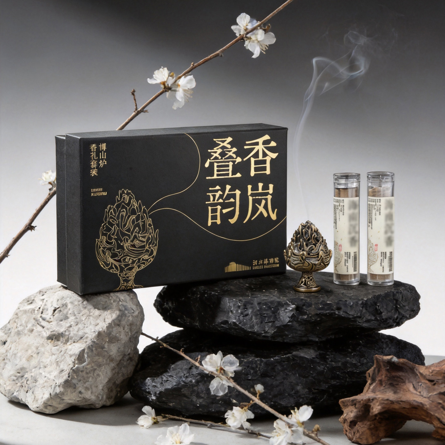 河北博物院文创礼盒博山炉套装客厅桌面摆件送礼手伴礼生日礼品