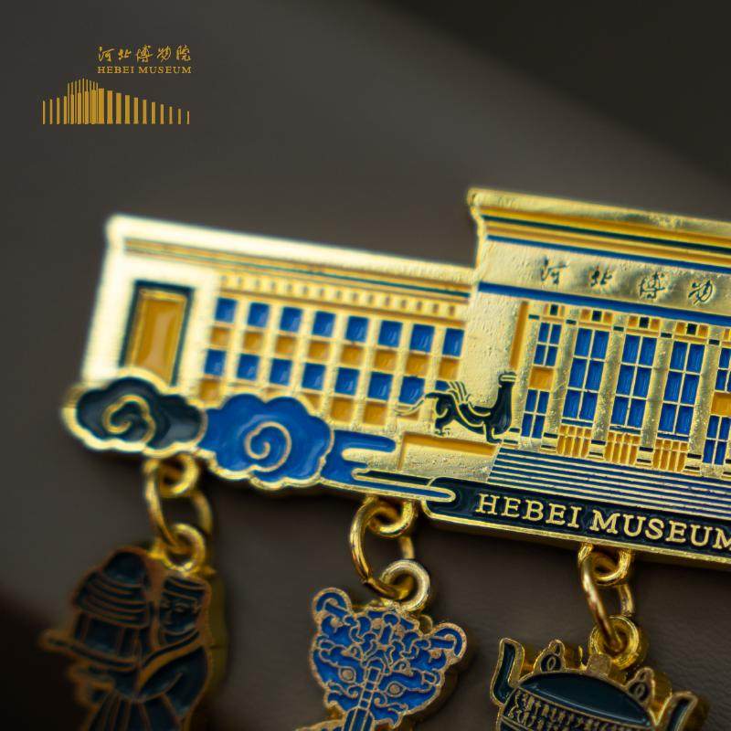 河北博物院文创好物河北博物院建筑及文物文创冰箱贴 文创磁帖