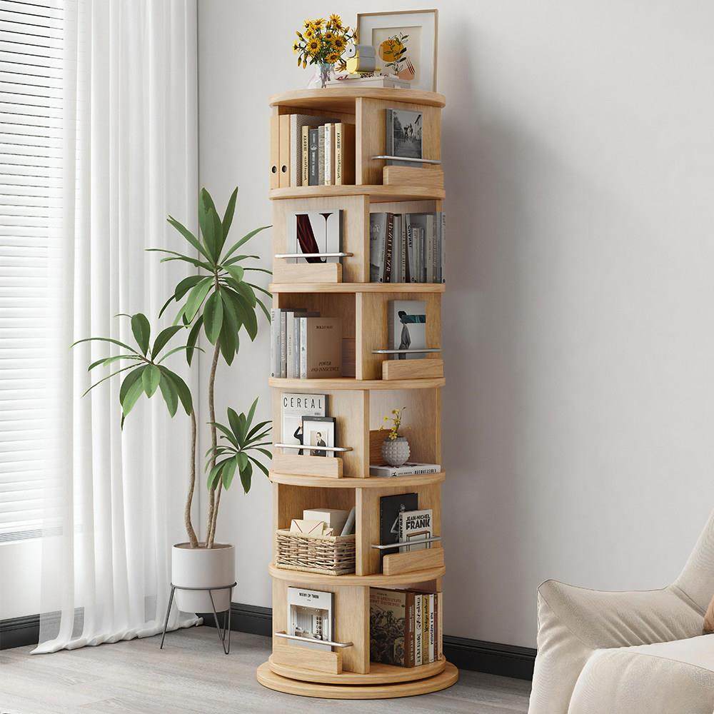 旋转书架360简约收纳绘本置物架落地家用简易网红儿童书柜书报架,淘宝优惠券,粉丝福利购,淘宝优惠卷