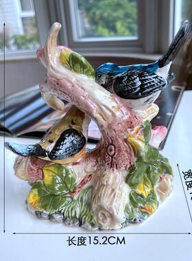 陶瓷新款爱情鸟欧式小摆件创意客厅家居装结婚房间小饰品桌面摆设