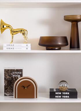 现代简约电视柜装饰摆件客厅柜酒柜轻奢高档摆设样板间高级感软装