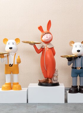 简约树脂增高底座可搭o配落地摆件酒店会所大堂客厅玄关轻奢装饰