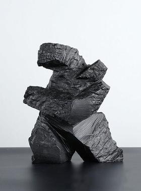 现代创意太极功夫人像树脂雕塑工艺品中式书房书柜意境装饰品摆件