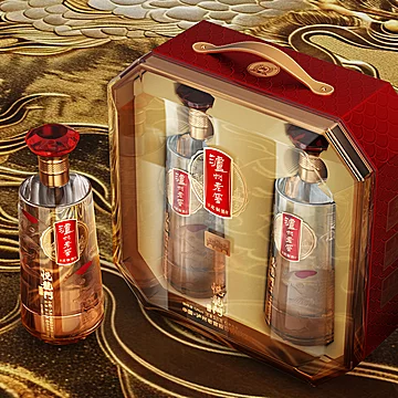 泸州老窖定制酒悦龙门礼顺500ml*2瓶[190元优惠券]-寻折猪