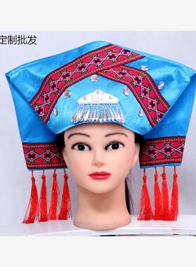 新款壮族布依族帽子头