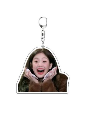 钥匙扣书包金智妮挂件BLACKPINK