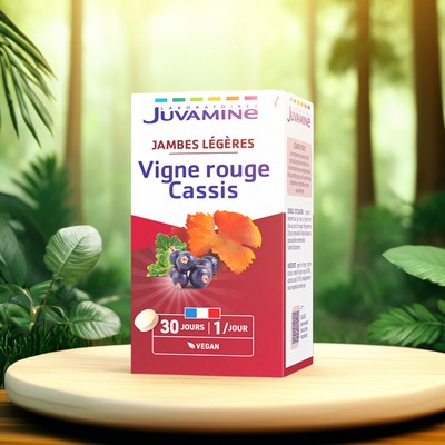 Juvamine红藤腿片缓解腿脚肿疲劳
