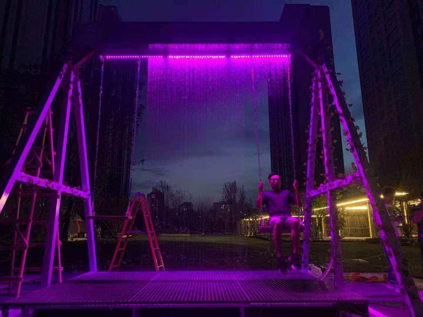 数码设备水幕水帘景区瀑布互动公园水帘装置秋千游乐声控雨幕秋千,淘宝优惠券,粉丝福利购,淘宝优惠卷