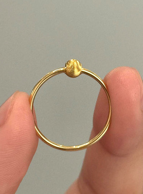 猫眼珠戒指灵动摇曳的光带