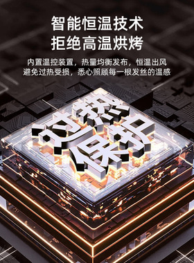 网红锤子电吹风宿舍家庭专用冷热风大功率吹风机蓝光负离子代