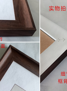 吴冠中油画经典画作高清带框装饰画现代中式卧室玄关餐厅装饰画
