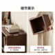 Gujia Home solid wood bookcase storage cabinet integrated wall bookshelf storage rack living room household floor-standing simple low cabinet