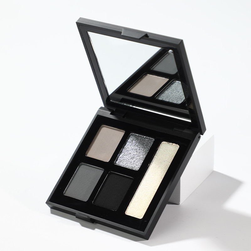 造梦师系列黑色眼影烟熏眼影盘哑光烟熏妆优可梦玩趣五色眼影盘