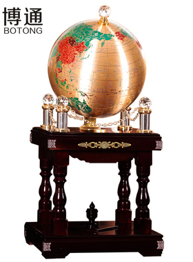 纯铜地球仪落地摆件大号大型办公室开业乔迁工艺品礼品校庆送母校