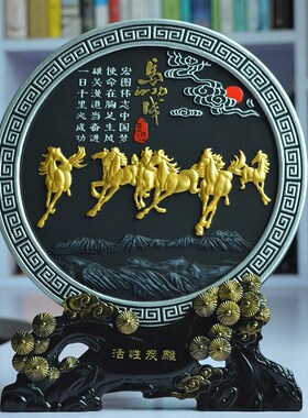 优选酒柜装饰品小摆件高档家居客厅炭雕工艺品玄关电视柜乔迁新居