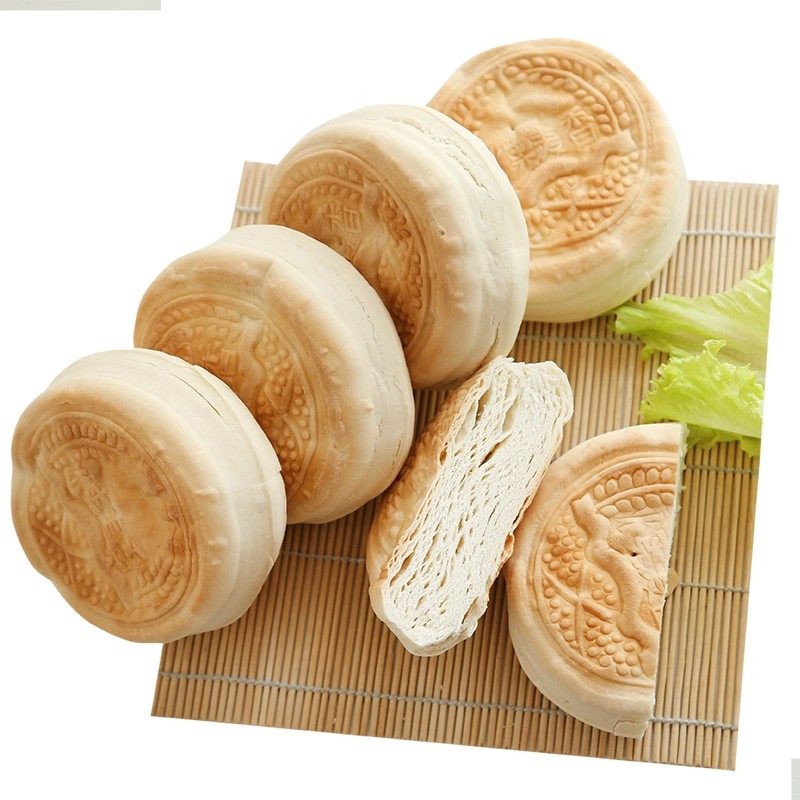 山东特产潍坊全麦千层火烧纯手工杠子头低脂面食硬面麦香烧饼馒头,淘宝优惠券,粉丝福利购,淘宝优惠卷