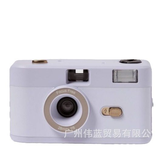多次性有灯机电镀款胶片相机带闪光灯非一次性135mm傻瓜相机复古 - 图3