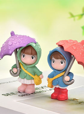 汽车中控台卡通迷你摆件车内装饰小人玩偶车载饰品