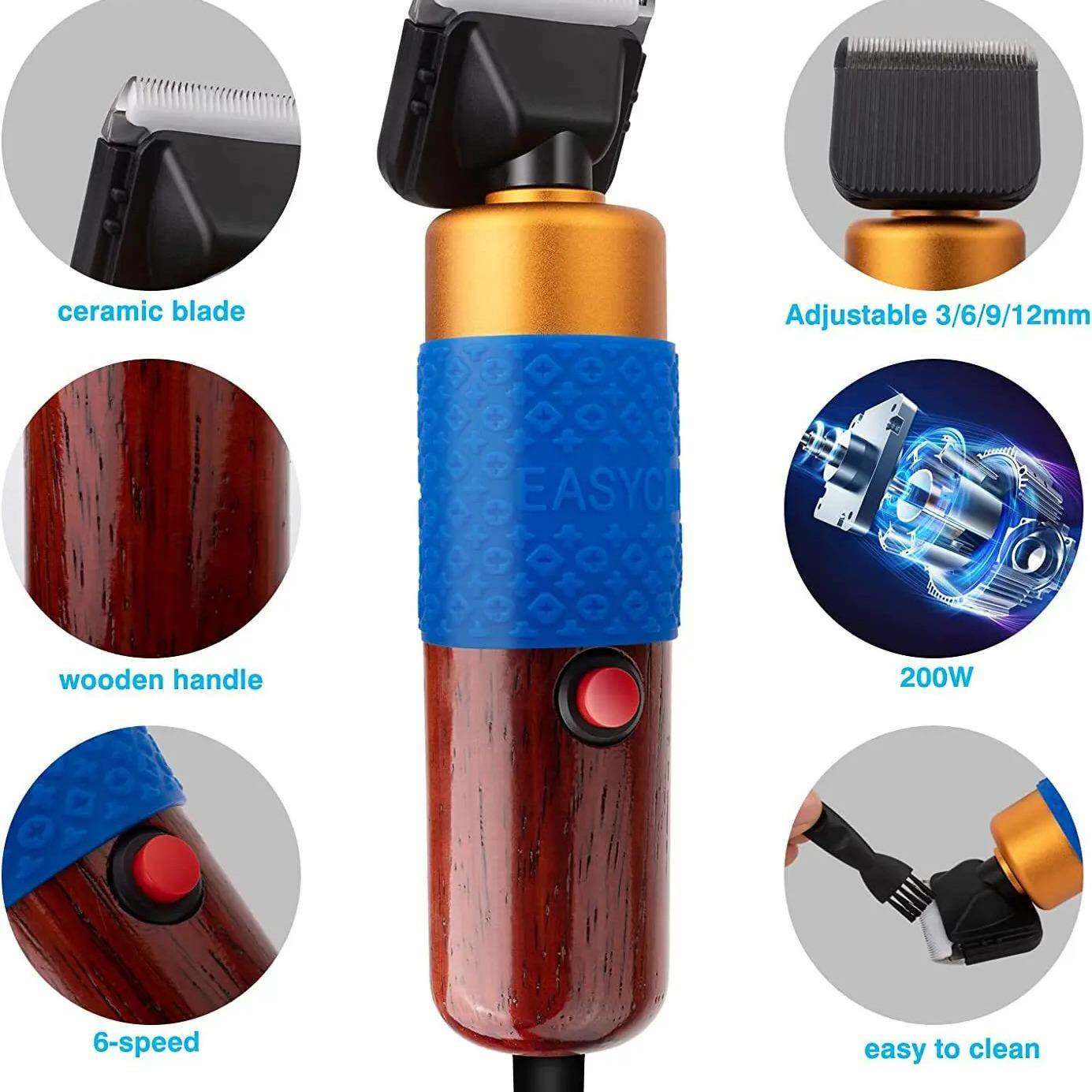 跨境tuftinggun手工地毯推子电动宠物修毛器簇绒电推剪200W大功率 - 图3