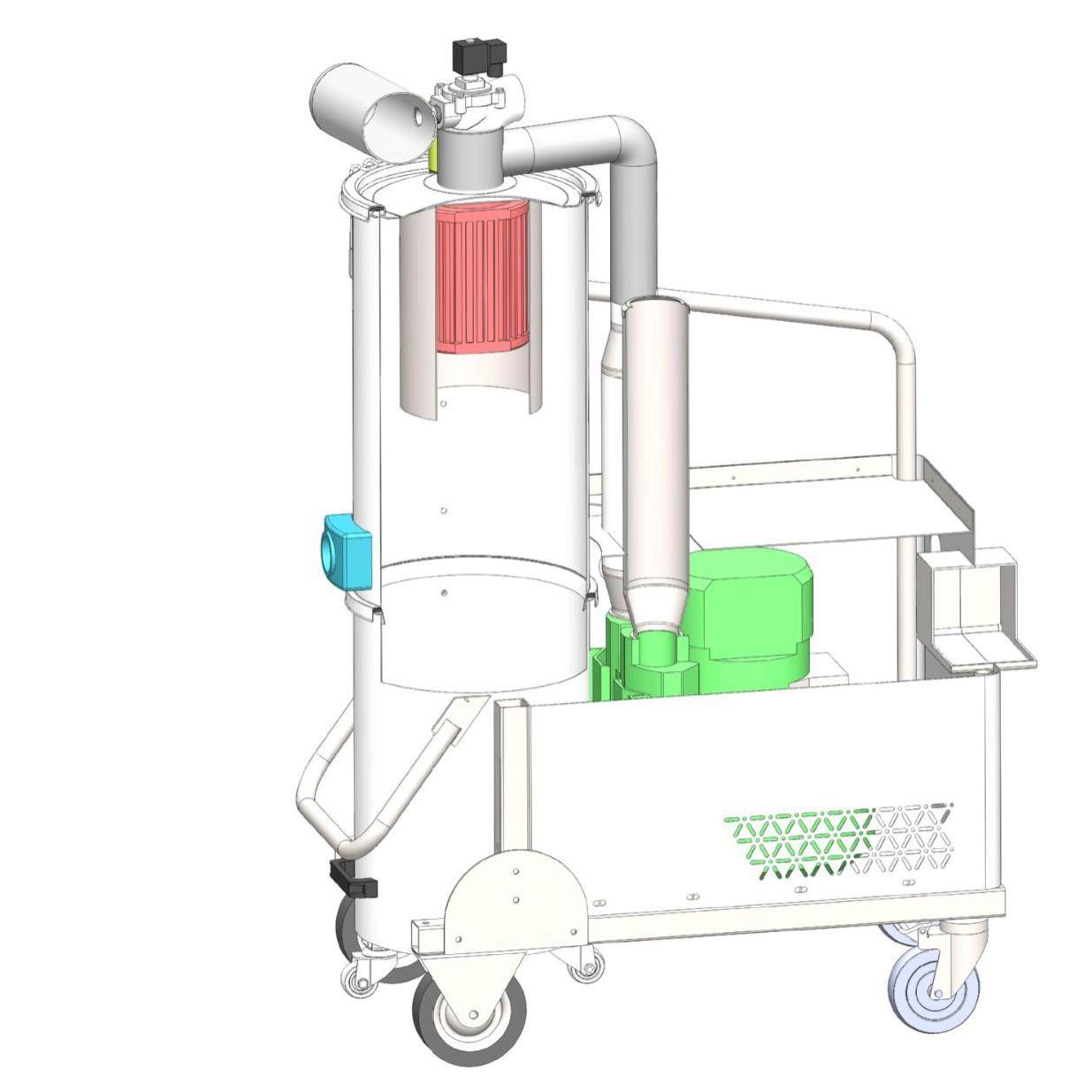 大吸力机床专用吸尘器 上下桶分离诺尘净系列 小型标准吸尘器,淘宝优惠券,粉丝福利购,淘宝优惠卷