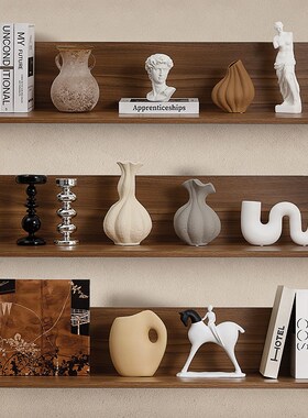 陌歌格调高级感大地色艺术软装饰品摆件轻奢家居客厅酒柜摆设