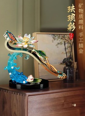 吉祥如意摆件客厅高档办公室装饰工艺品公司搬家乔迁之喜结婚礼物