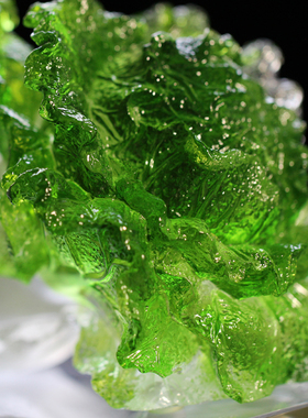 优选琉璃白菜摆件开业礼品古法琉璃白菜百财商务家居装饰品琉璃工