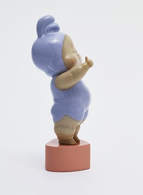 优选稀奇艺术mini雕塑《baby赞!》桌面手玩摆件迷你玩偶高端礼品