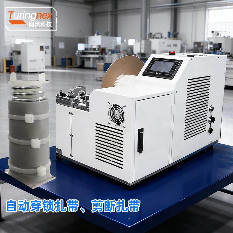桌面自动连带尼龙扎带机自动上料捆扎剪尾绑扎带机2-50mm直径可扎,淘宝优惠券,粉丝福利购,淘宝优惠卷